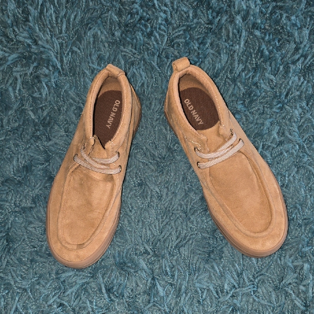 Old Navy Tan Kids Dress Shoes